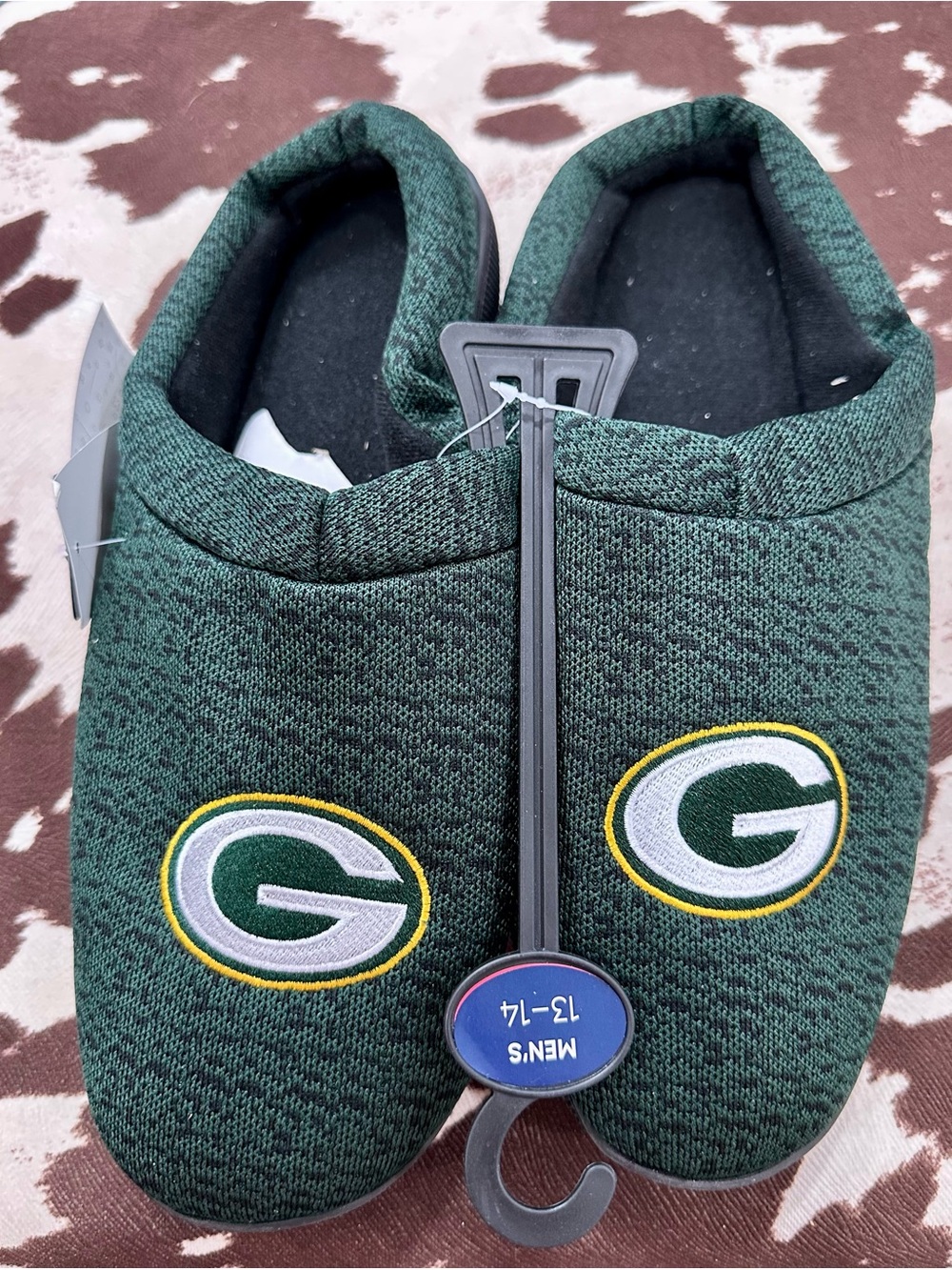 Green Bay Packers Green Slip-On Slippers